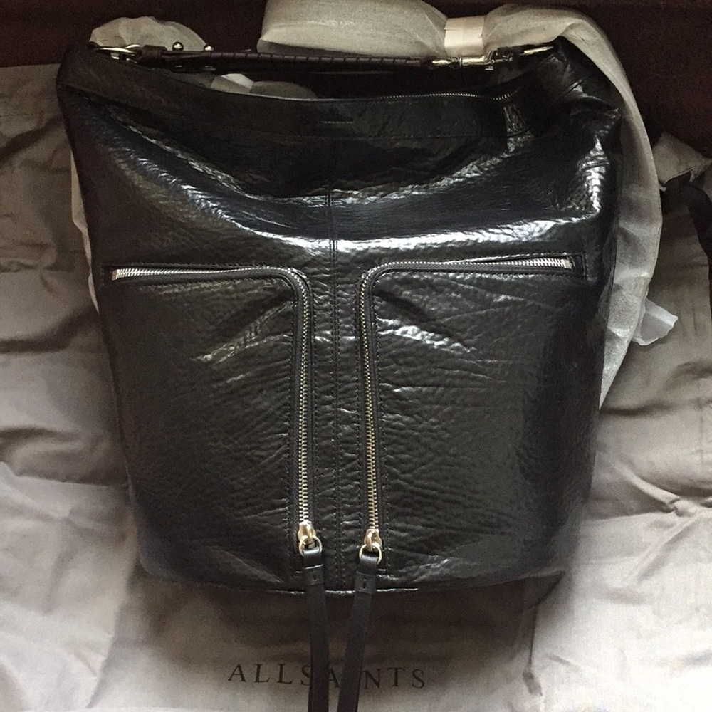 All Saints Fetch Shine Backpack black - Picture 3 of 8